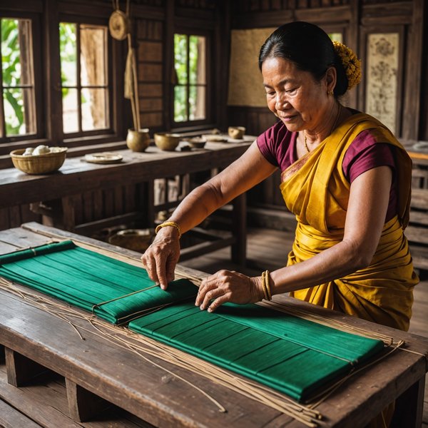 Quelles croisières permettent de découvrir les traditions de fabrication de soie au Cambodge?