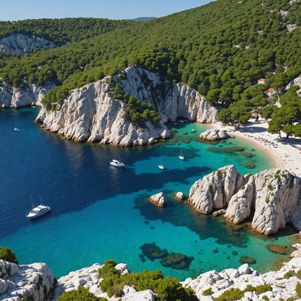 Comment organiser une croisière pour explorer les plages de galets en Croatie?